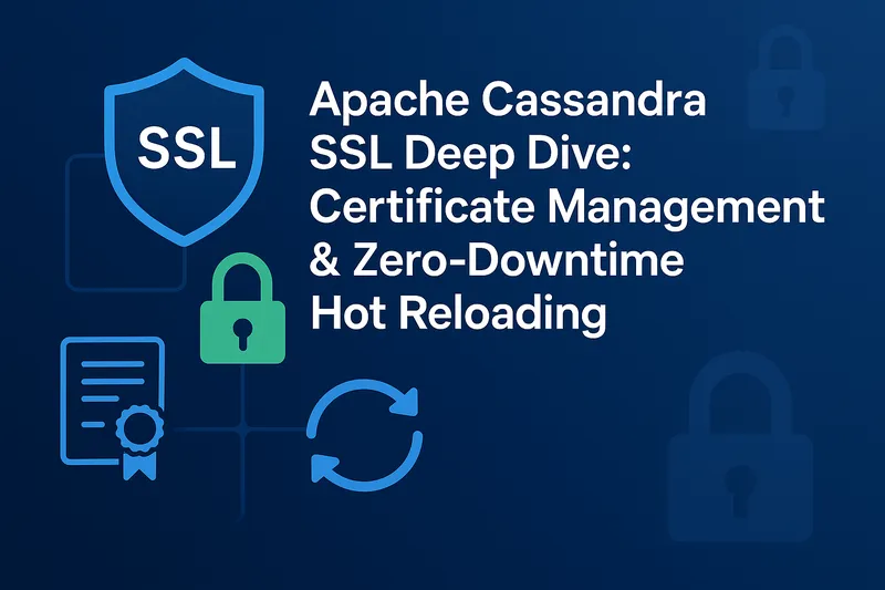 Apache Cassandra SSL Guide: Certificate Management and Zero-Downtime Reloading
